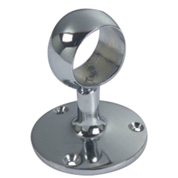 Foresti mellemstykke i forkromet messing, 30 mm, perspektivvisning.