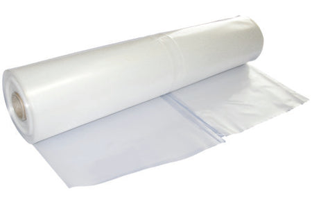 SeaTec krympeplast rullet op i hvid farve, klar til brug