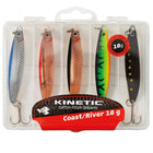Kinetic Jebo Sild blink, pakke med 5 stykker, set forfra.