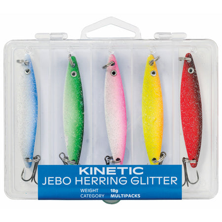 Kinetic Jebo Sild 24g Mix i farverigt design