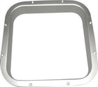 Inderramme fra Gebo til skylight luger, set forfra med detaljeret design.