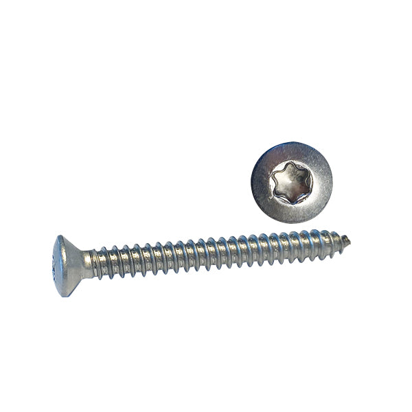 1852 selvskærende skrue med Torx hoved, set fra siden