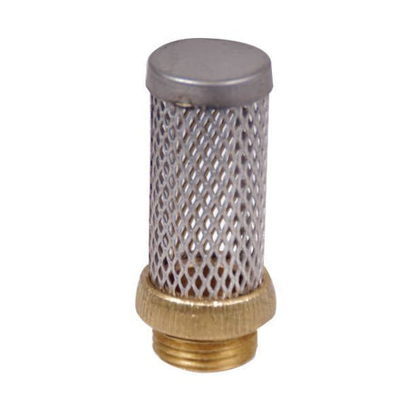 Guidi 3/8" kontraventil set fra siden, klar til installation.