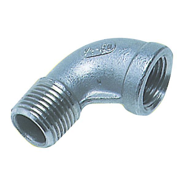 1852 bøjning 90° ind/udv 1/2" RF monteret på en båd