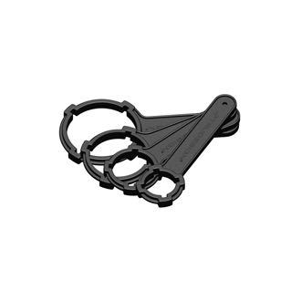Trudesign nøgle til kugleventil 3/4 & 1" set fra siden