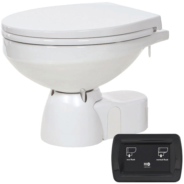 Jabsco Quiet Flush E2 12V ferskvand set forfra
