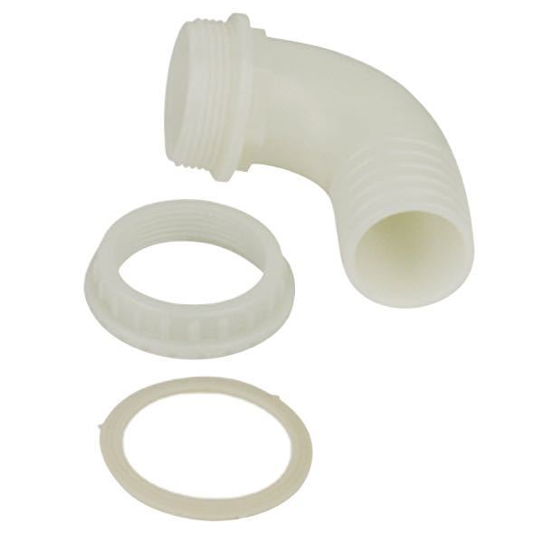 SeaTec slangestuds 1 1/2" tilsluttet vandsystem på en båd