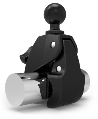 Ram Mounts base quick mount til rør, monteret på båd