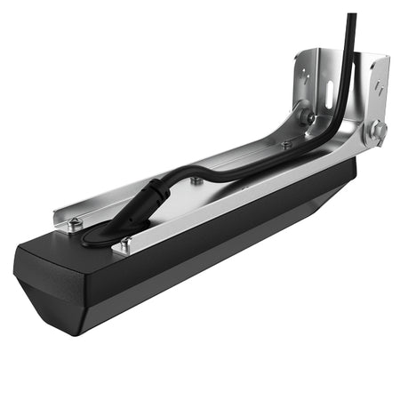 Navico Active Imaging HD transducer monteret på båd med detaljeret visning af skroget.