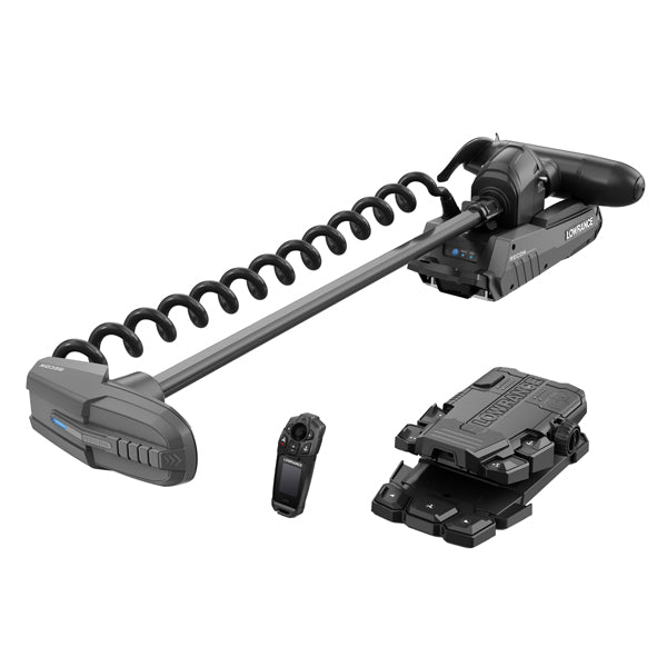 Sideprofil af Lowrance RECON med fokus på den aerodynamiske design