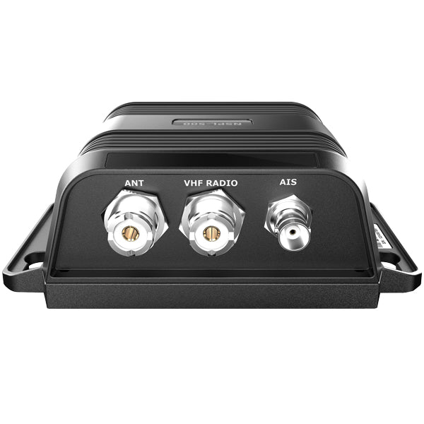 Navico Vhf antenne splitter nspl-500 set fra siden med kabelforbindelser