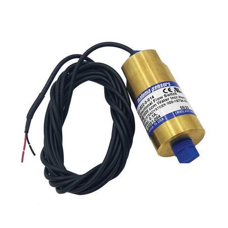 Navico Steadysteer sensor til autopilot, set fra siden med kabler