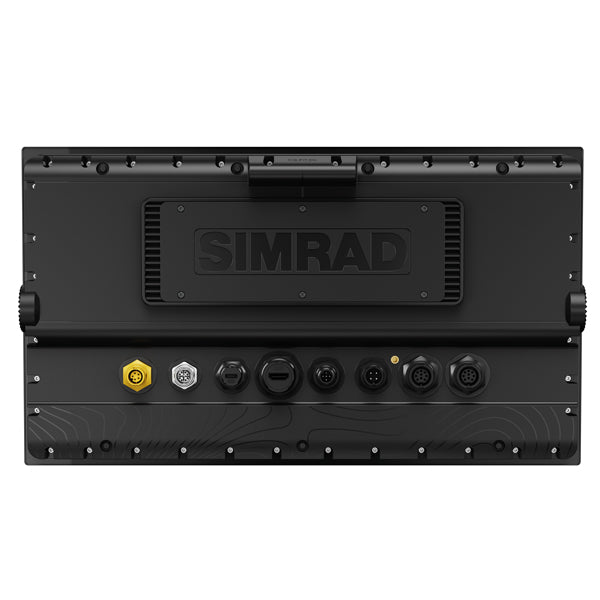 Oversigt over Simrad NSS 4-16 MFD, med tydelig skærm og kontrolknapper.