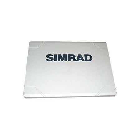 Suncover til Navico go5 monteret på båd, beskyttende design mod sollys.