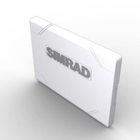 Simrad Suncover til GO7 XSR monteret på bådens display