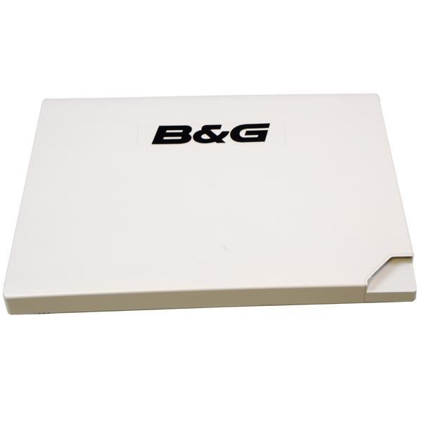Navico Suncover til B&G Zeus2 touch 9" i hvid, set fra siden.