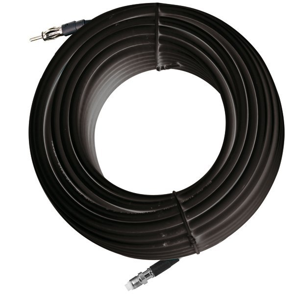 Glomex FM coax kabel RG62 med FME og Motorola stik, 6 meter langt.