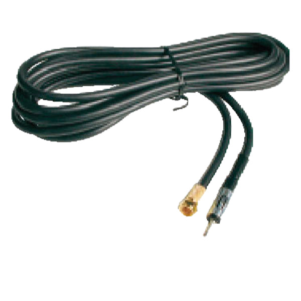 Glomex radio kabel på 3,6 m med female guldstik til Motorola.