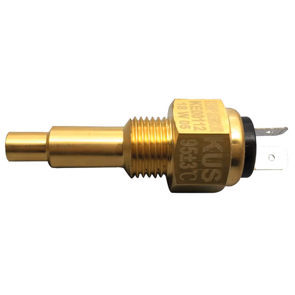 Kus vand/olie temperaturmåler med alarm, set forfra