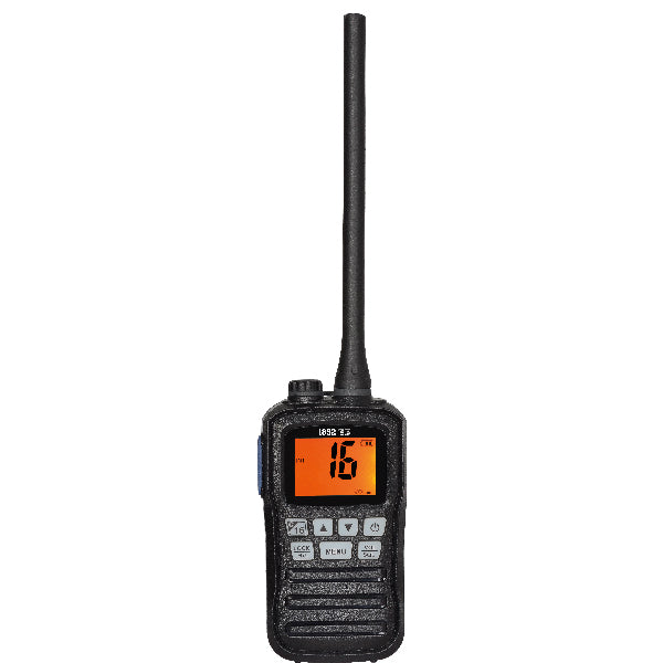 1852 VHF Radio VT20M set forfra, håndholdt design