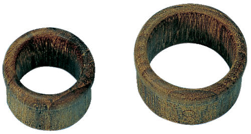 Roca teakring Ø30/40 mm, close-up af detaljerne