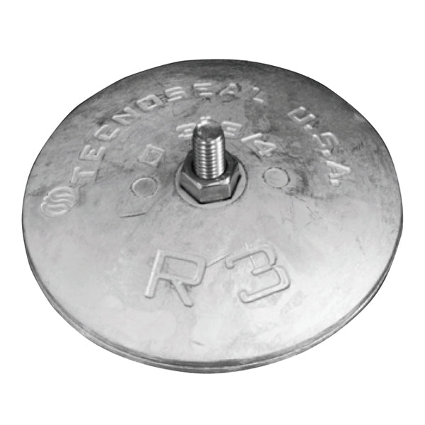 Tecnoseal alu tallerken anode sæt Ø92mm 280g set forfra