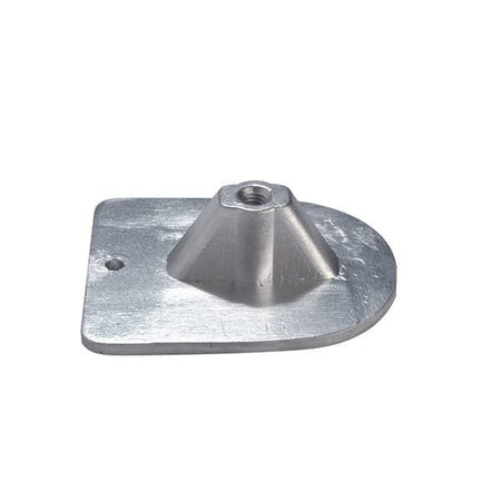 Tecnoseal zinkanode set fra siden, ideel til Mercury motorer.