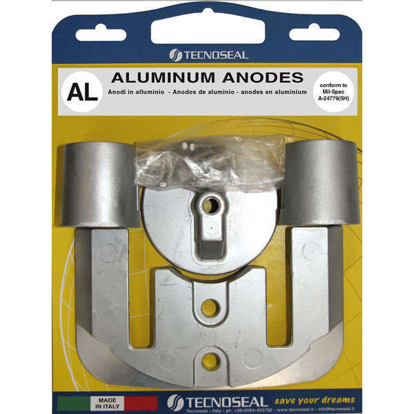 Tecnoseal alu kit til Mercruiser Bravo II-III, præcist designet til bådmotorer.