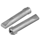Tecnoseal zinkanode til Yamaha motor, set fra siden.
