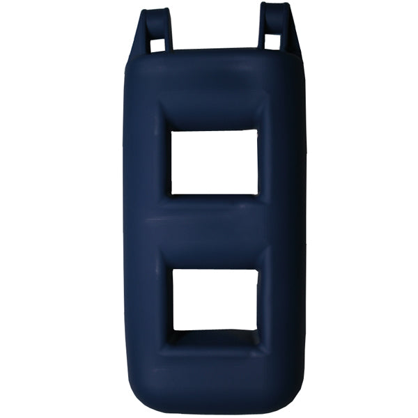 Majoni ladder fender i navy farve, 2 trin, set forfra.