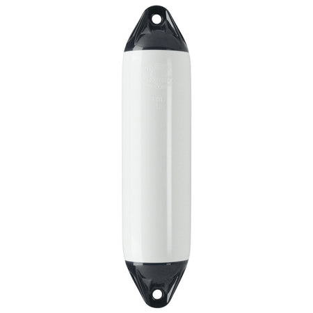 Polyform F7 fender monteret på en båd
