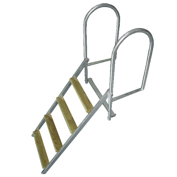 Brostige fra 1852 set forfra, foldbar og varmgalvaniseret til under bro