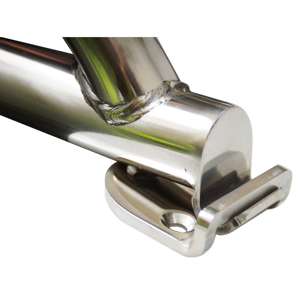 1852 badestige set fra siden, med fokus på dimensionerne.
