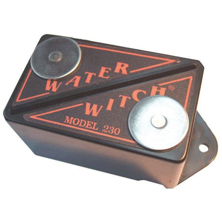 Waterwitch niveaukontakt set forfra i hvid farve, mål 44x66x37 mm