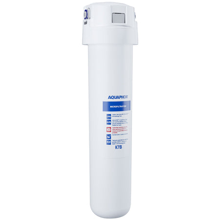 SeaTec Aquaphor Crystal K7B vandfilter i klart design, vist fra siden