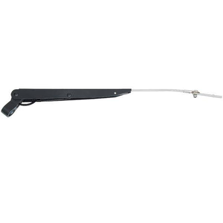 TMC justerbar viskerarm med vinklet ende, 345-440 mm, set forfra.