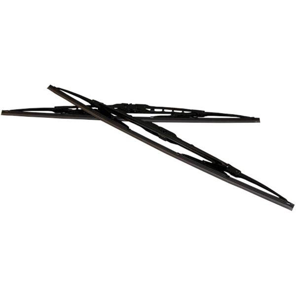 1852 viskerblade 12" pakket med to stk. set fra siden.