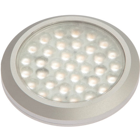 Nautecled DL01 loftslampe vist fra siden, monteret i en båd.
