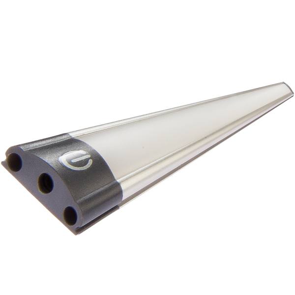 Nautecled bl01 armatur med LED belysning monteret i bådinteriør