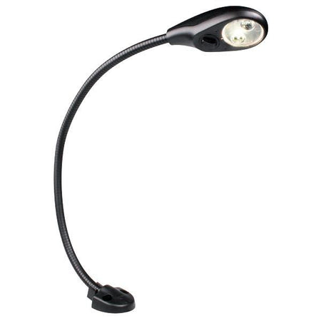 Hella LED kortlampe i brug og monteret på båd