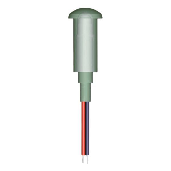 SeaTec indbygningslampe med varm hvid lys, monteret i loftet på en båd