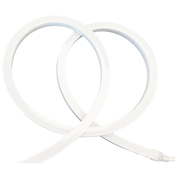 Casolux fleksibel LED strip i 3000K lysfarve monteret på væg