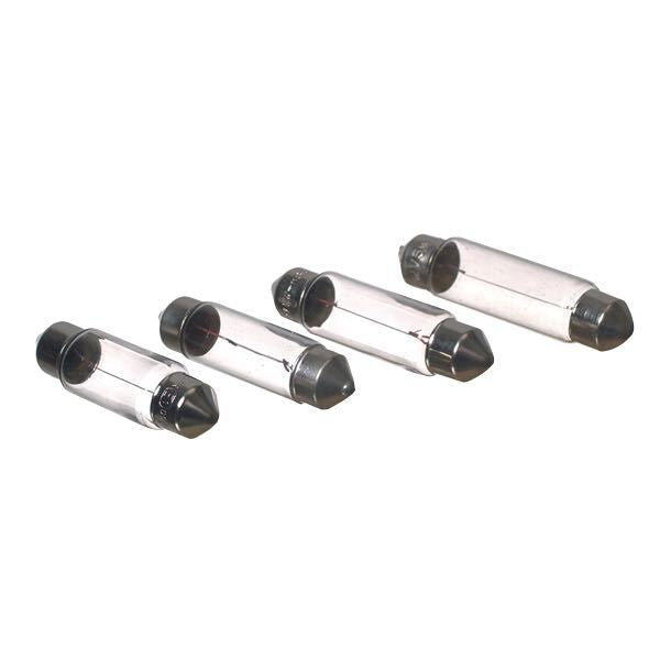 SeaTec 24v pære, 10w, 11x41mm, vist fra siden