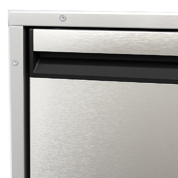 Dometic sort ramme til NRX60 køleskab set forfra