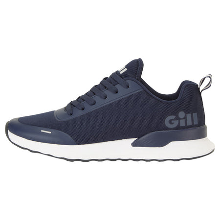 Gill, 939 Savona trainer Navy set forfra med snørebånd.