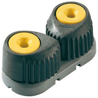 Ronstan mellem frølår i gul, monteret med 3-12 mm line