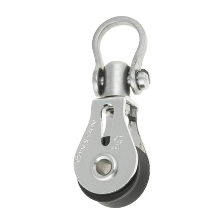 Ronstan serie 15 kugleleje blok med svirvel set forfra