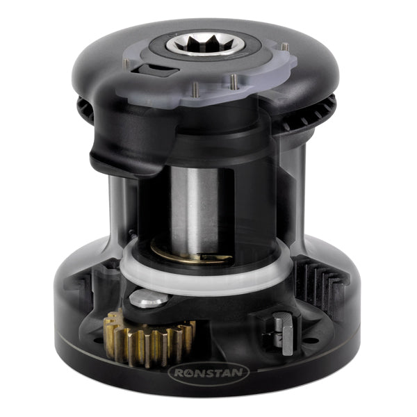 Ronstan spil 20 ST Orbit set fra toppen med gearsystem