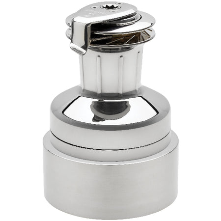Andersen Compact EL spil 28 FS 12 V set fra siden, med kontrolknapper synlige.