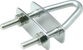 Blue Wave Røstjern i brug på båd til fastgørelse af udstyr